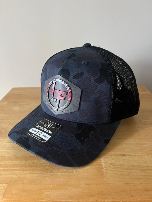 LOTF Hex Ranbiw Trout Hat - Blue Camo