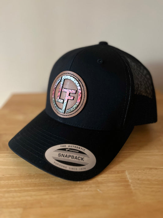 LOTF Brown Rainbow Trout Hat - Black