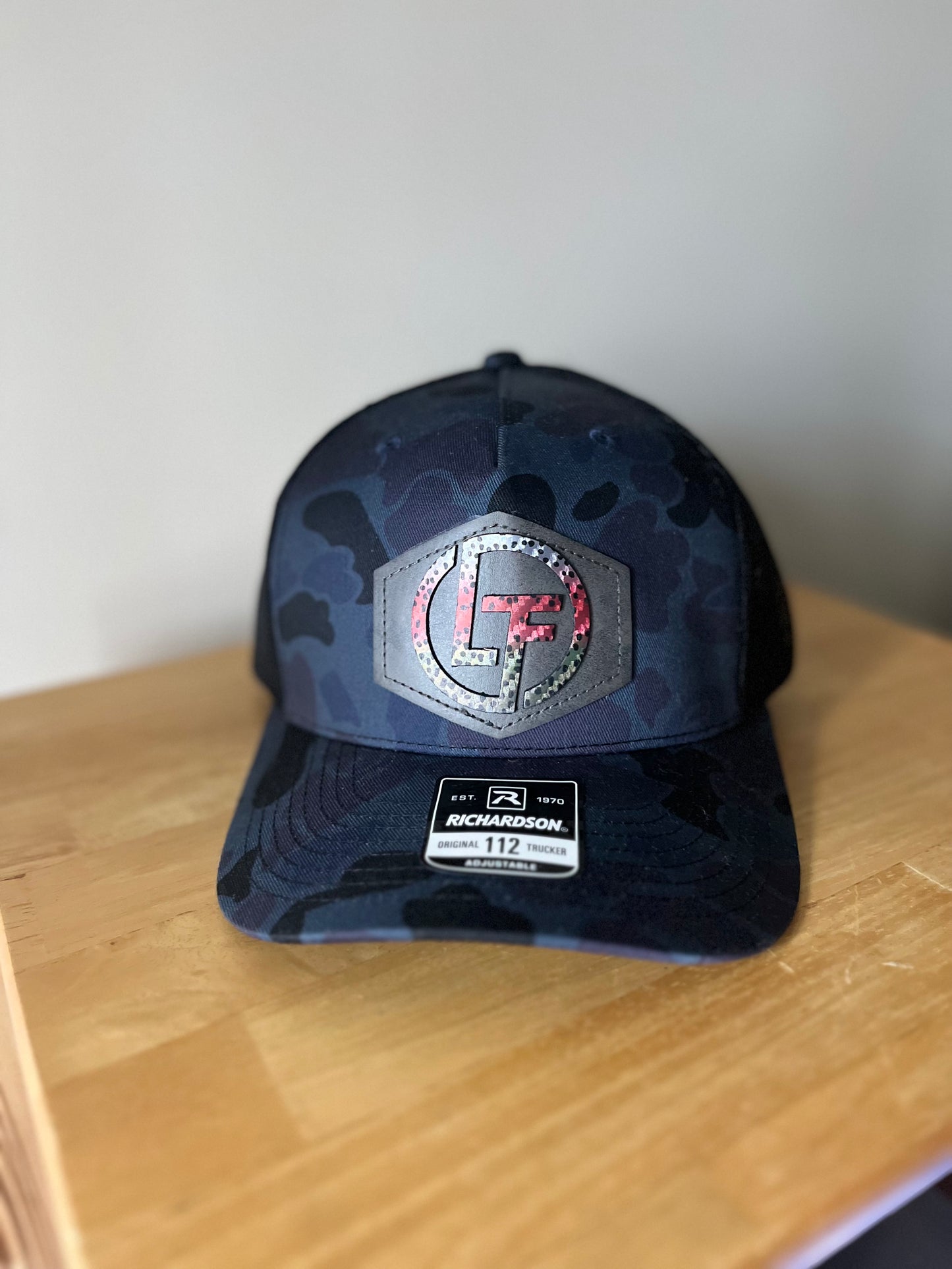 LOTF Hex Ranbiw Trout Hat - Blue Camo